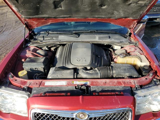 2C3CK6CT7AH207616 - 2010 CHRYSLER 300C RED photo 11