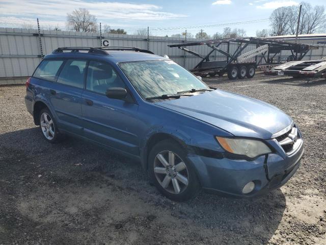 4S4BP61C387303062 - 2008 SUBARU OUTBACK 2.5I BLUE photo 4