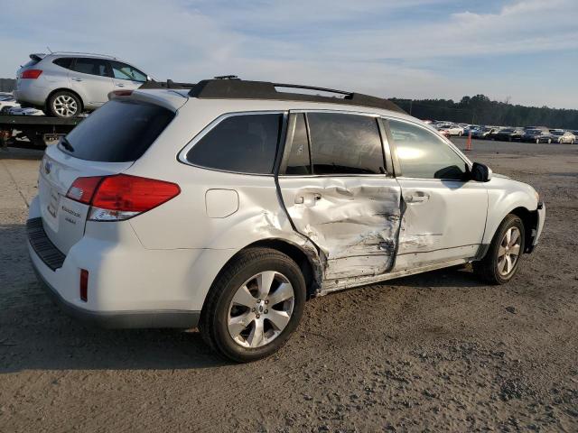 4S4BRDKC1C2251191 - 2012 SUBARU OUTBACK 3.6R LIMITED WHITE photo 3