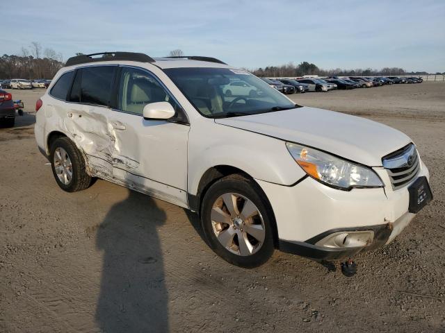 4S4BRDKC1C2251191 - 2012 SUBARU OUTBACK 3.6R LIMITED WHITE photo 4