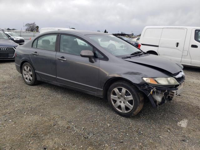 19XFA1F54AE079519 - 2010 HONDA CIVIC LX GRAY photo 4