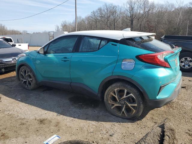 NMTKHMBX8JR042416 - 2018 TOYOTA C-HR XLE GREEN photo 2