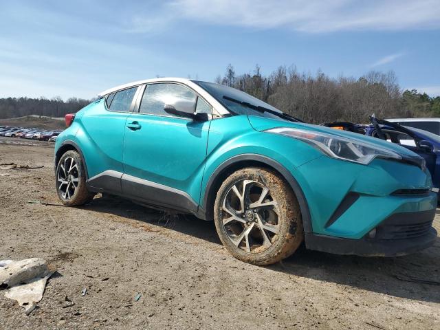 NMTKHMBX8JR042416 - 2018 TOYOTA C-HR XLE GREEN photo 4