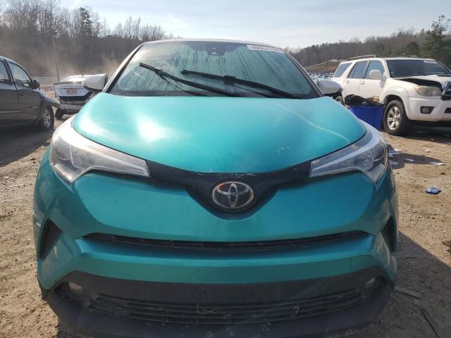 NMTKHMBX8JR042416 - 2018 TOYOTA C-HR XLE GREEN photo 5