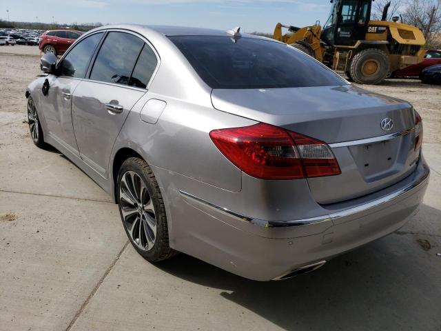 KMHGC4DH9DU247198 - 2013 HYUNDAI GENESIS 5.0L TAN photo 2