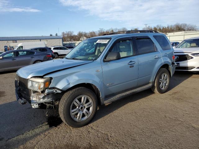 4M2CU91148KJ42696 - 2008 MERCURY MARINER BLUE photo 1