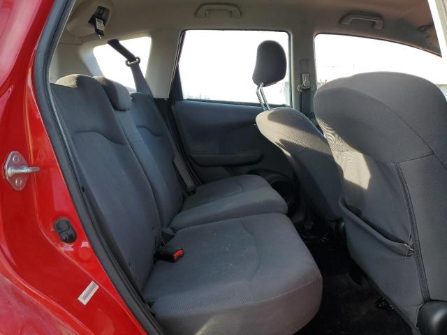 JHMGE8H31DC063074 - 2013 HONDA FIT RED photo 10