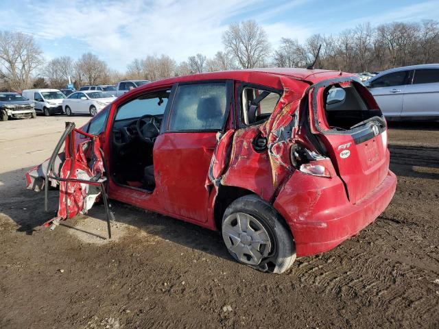 JHMGE8H31DC063074 - 2013 HONDA FIT RED photo 2