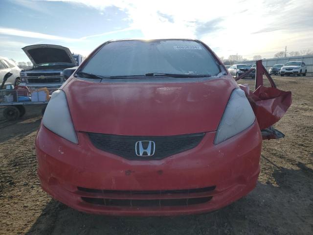 JHMGE8H31DC063074 - 2013 HONDA FIT RED photo 5