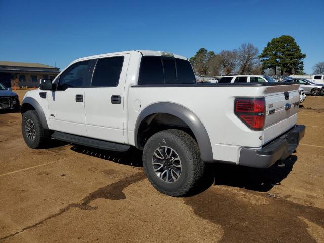 1FTFW1R66EFA12258 - 2014 FORD F150 SVT RAPTOR WHITE photo 2