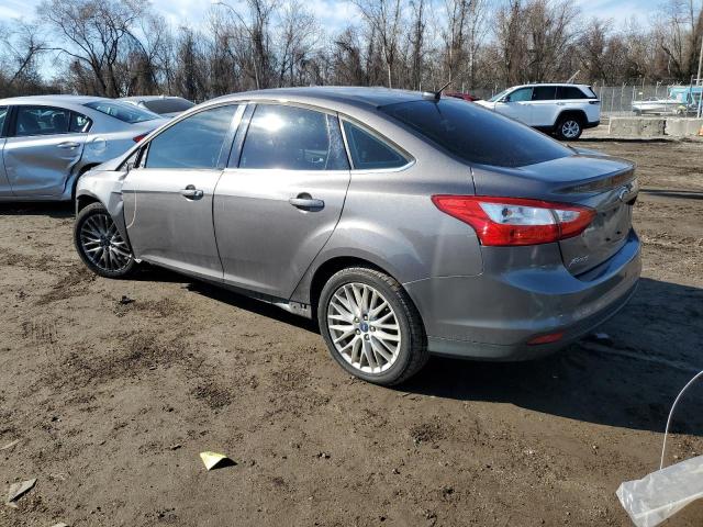 1FAHP3H21CL303156 - 2012 FORD FOCUS SEL GRAY photo 2