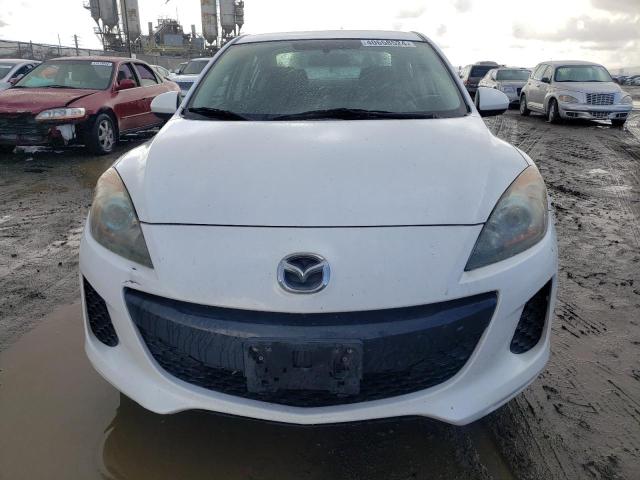 JM1BL1V79C1578706 - 2012 MAZDA 3 I WHITE photo 5