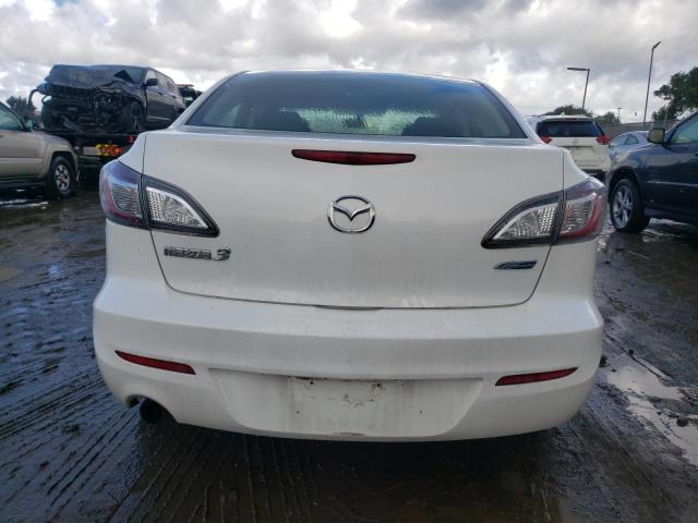 JM1BL1V79C1578706 - 2012 MAZDA 3 I WHITE photo 6