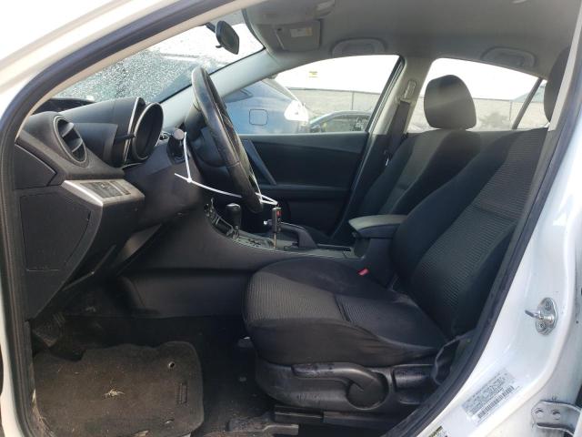 JM1BL1V79C1578706 - 2012 MAZDA 3 I WHITE photo 7