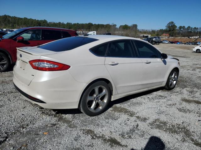 3FA6P0H76ER312294 - 2014 FORD FUSION SE WHITE photo 3