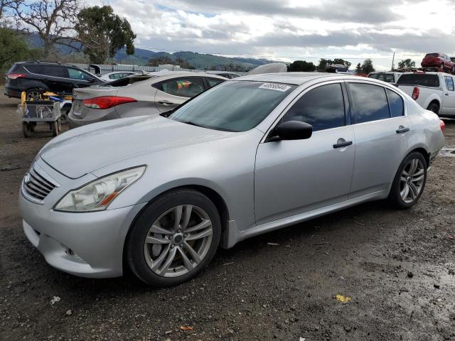 JN1CV6AP5CM933650 - 2012 INFINITI G37 BASE SILVER photo 1