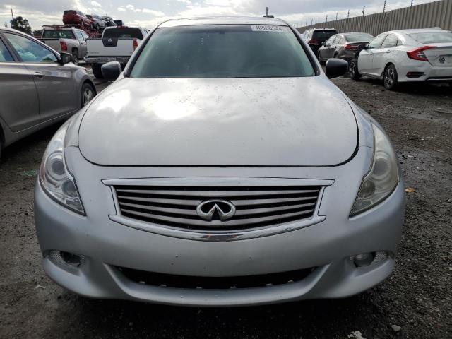 JN1CV6AP5CM933650 - 2012 INFINITI G37 BASE SILVER photo 5