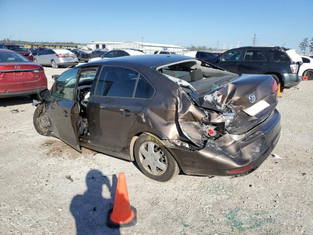 3VW1K7AJ2FM293675 - 2015 VOLKSWAGEN JETTA BASE 棕色 照片 2