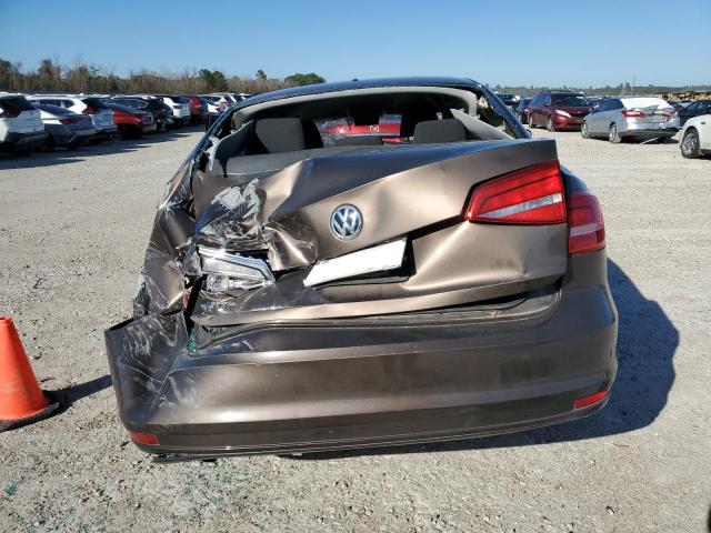 3VW1K7AJ2FM293675 - 2015 VOLKSWAGEN JETTA BASE 棕色 照片 6