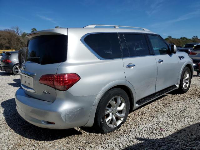 JN8AZ2NF6B9500069 - 2011 INFINITI QX56 SILVER photo 3