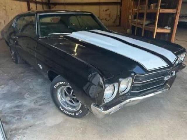 136370B157739 - 1970 CHEVROLET CHEVELL SS BLACK photo 1