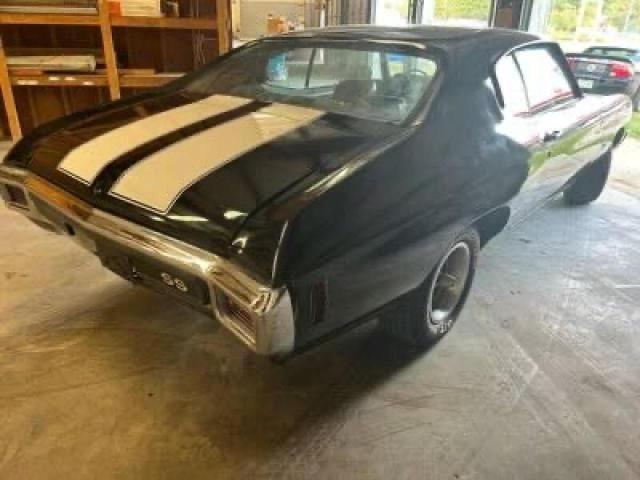 136370B157739 - 1970 CHEVROLET CHEVELL SS BLACK photo 4