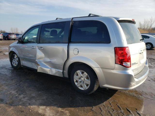 2D4RN4DG6BR672826 - 2011 DODGE GRAND CARA EXPRESS SILVER photo 2