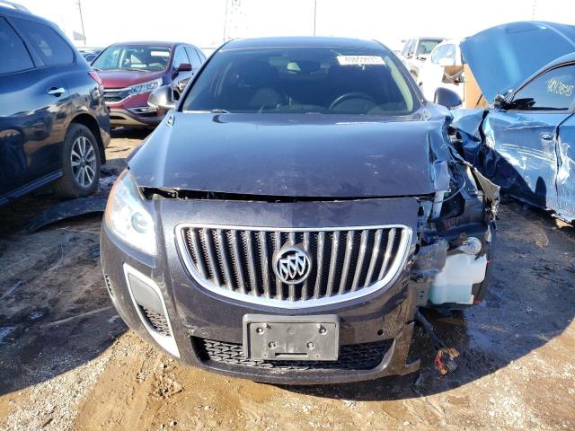 2G4GV5GV1C9130602 - 2012 BUICK REGAL GS შავი ფოტო 5