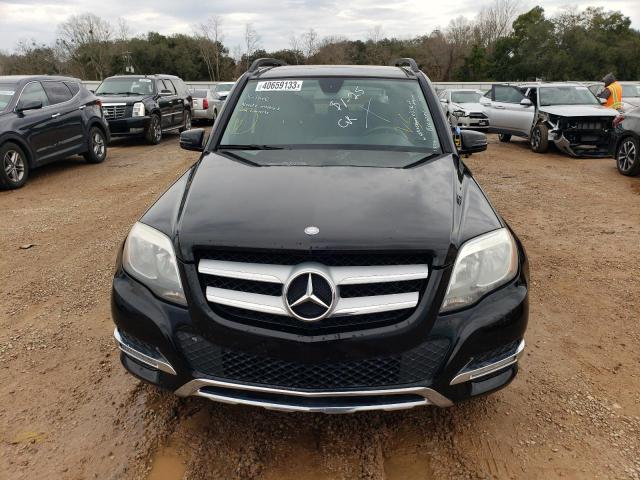 WDCGG8JB7FG348252 - 2015 MERCEDES-BENZ GLK 350 4MATIC BLACK photo 5