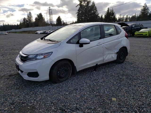 3HGGK5H47LM727619 - 2020 HONDA FIT LX WHITE photo 1