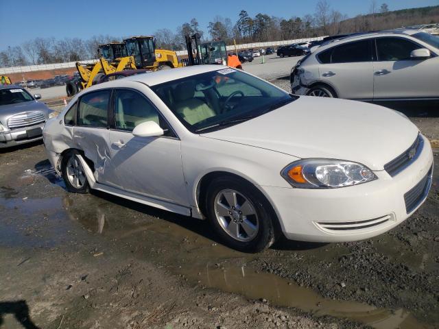 2G1WT57KX91210864 - 2009 CHEVROLET IMPALA 1LT WHITE photo 4