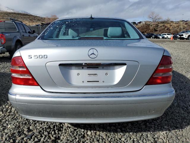 WDBNG75J4YA065627 - 2000 MERCEDES-BENZ S 500 SILVER photo 6