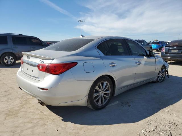 JN1BV7APXEM682581 - 2014 INFINITI Q50 BASE SILVER photo 3