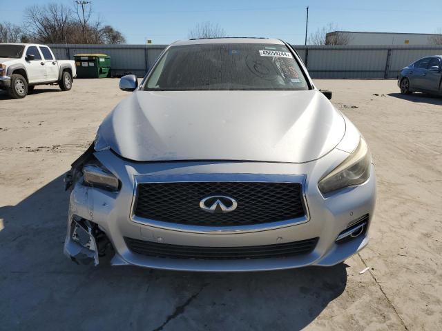 JN1BV7APXEM682581 - 2014 INFINITI Q50 BASE SILVER photo 5