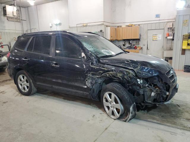 5NMSH73E28H133825 - 2008 HYUNDAI SANTA FE SE BLUE photo 4