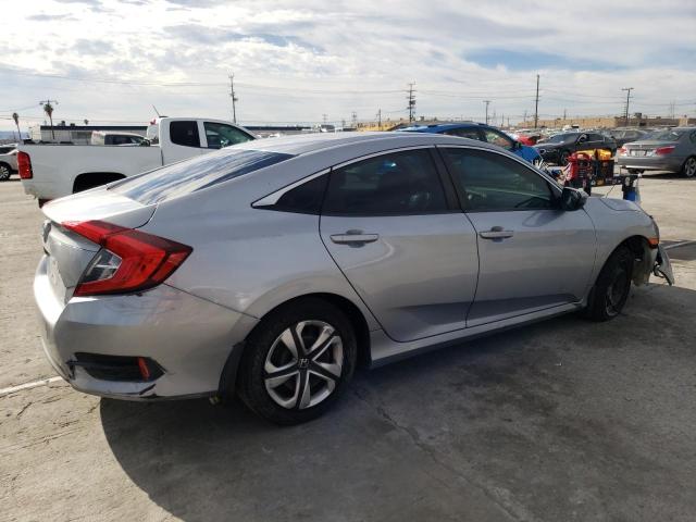 2HGFC2F50JH572314 - 2018 HONDA CIVIC LX SILVER photo 3