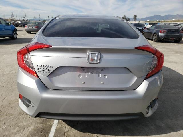 2HGFC2F50JH572314 - 2018 HONDA CIVIC LX SILVER photo 6