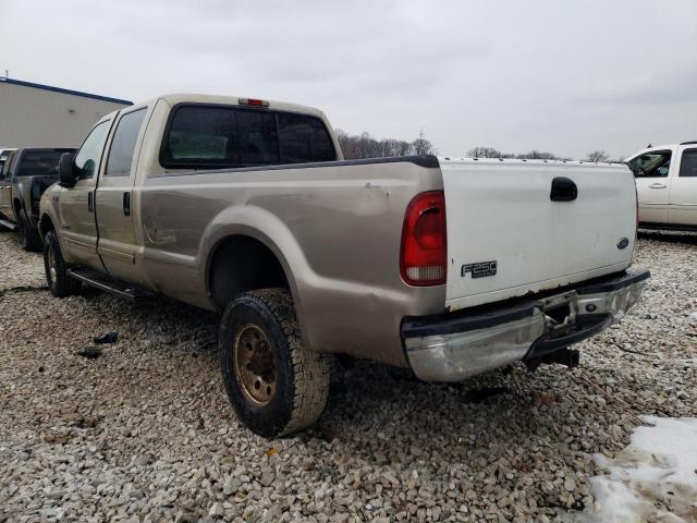 1FTSW31FX1EC70787 - 2001 FORD F350 SRW SUPER DUTY GOLD photo 2