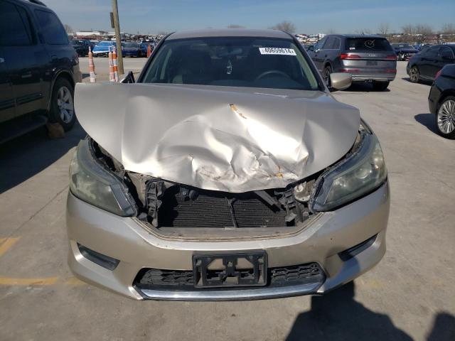 1HGCR2F36EA270594 - 2014 HONDA ACCORD LX GOLD photo 5