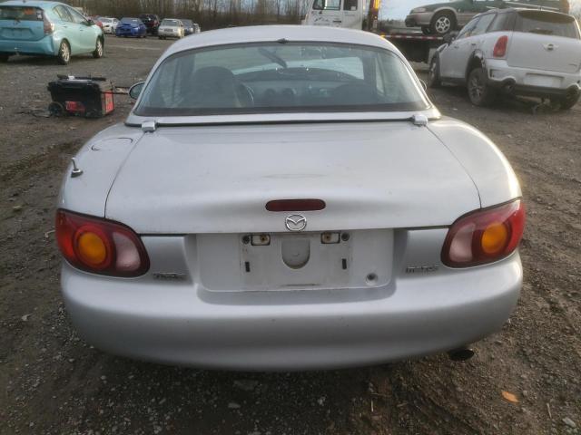 JM1NB3538Y0152107 - 2000 MAZDA MX-5 MIATA BASE SILVER photo 6