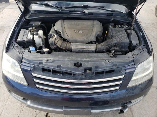 KNDJH741895016584 - 2009 KIA BORREGO LX BLUE photo 12