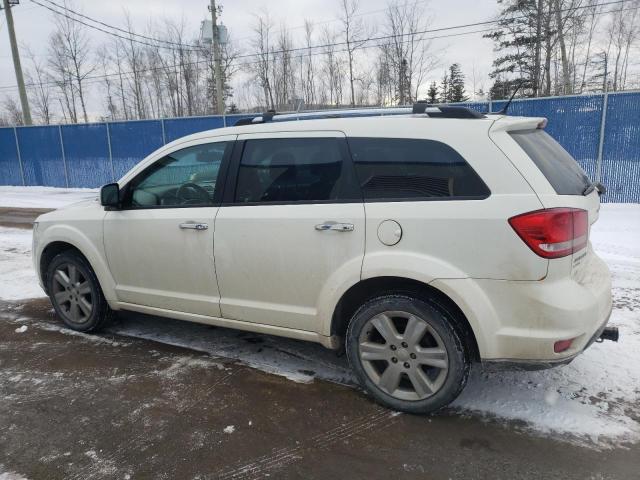 3D4PH6FG1BT570242 - 2011 DODGE JOURNEY R/T WHITE photo 2