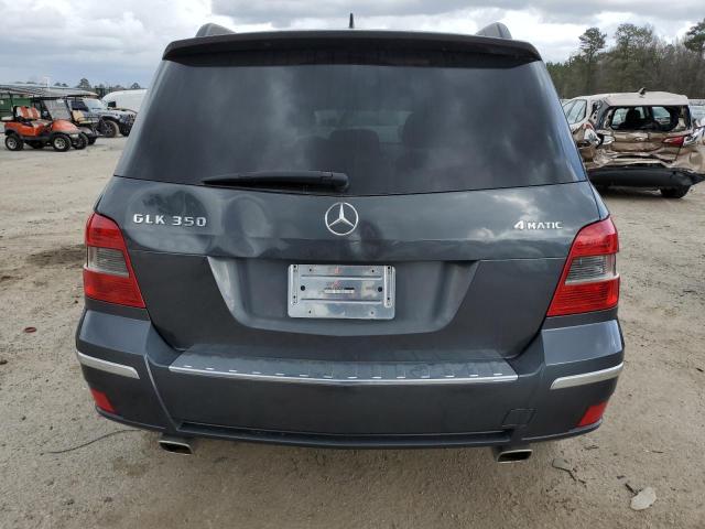 WDCGG8HB6BF553843 - 2011 MERCEDES-BENZ GLK 350 4MATIC GRAY photo 6