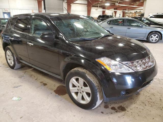 JN8AZ08W16W545590 - 2006 NISSAN MURANO SL BLACK photo 4