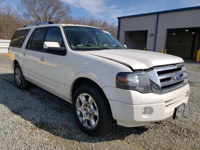 1FMJK2A55EEF48893 - 2014 FORD EXPEDITION EL LIMITED WHITE photo 4