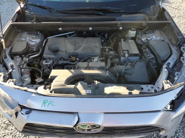 JTMH1RFV4KJ008462 - 2019 TOYOTA RAV4 LE GRAY photo 12