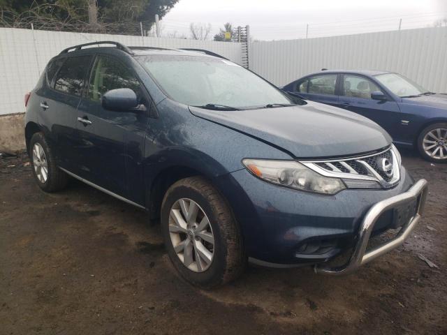 JN8AZ1MW9DW304112 - 2013 NISSAN MURANO S BLUE photo 4