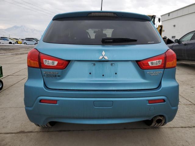 JA4AR4AU6BZ020328 - 2011 MITSUBISHI OUTLANDER SE BLUE photo 6