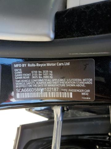 SCA666D58GU102187 - 2016 ROLLS-ROYCE DAWN 黑色 照片 13