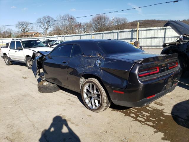 2C3CDZJG1NH164253 - 2022 DODGE CHALLENGER GT BLACK photo 2